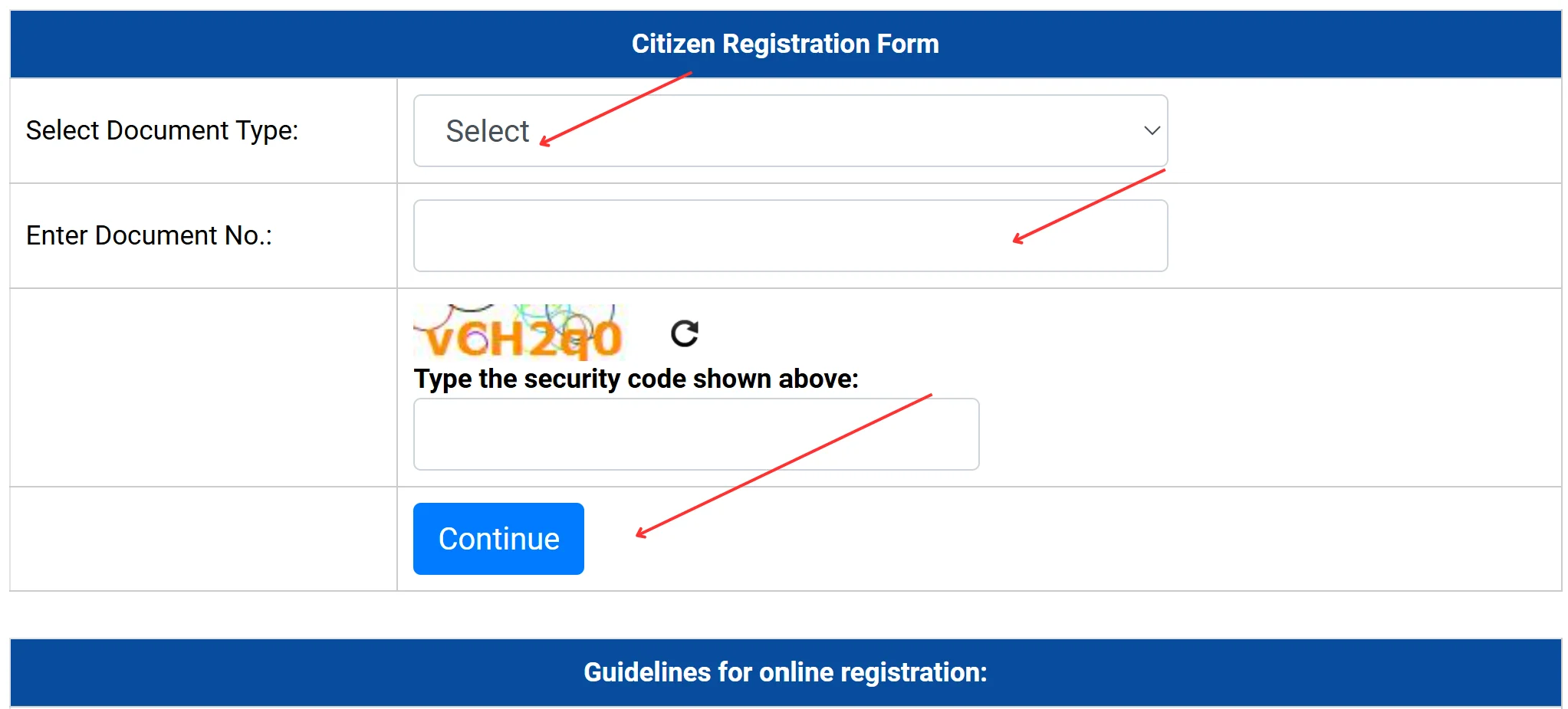 Edistrict Delhi Portal Registration