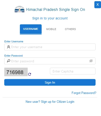 HP eDistrict Portal Registration 