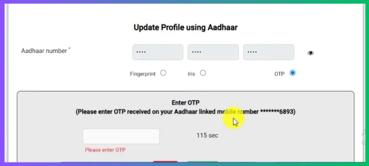 e Shram Card Download by Aadhaar Number