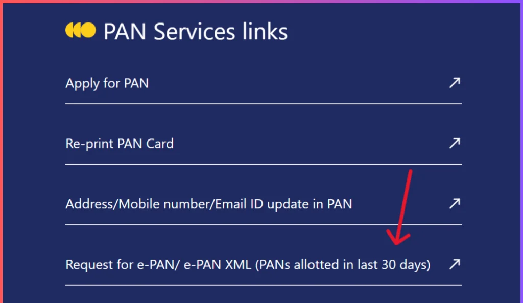 PAN card download NSDL