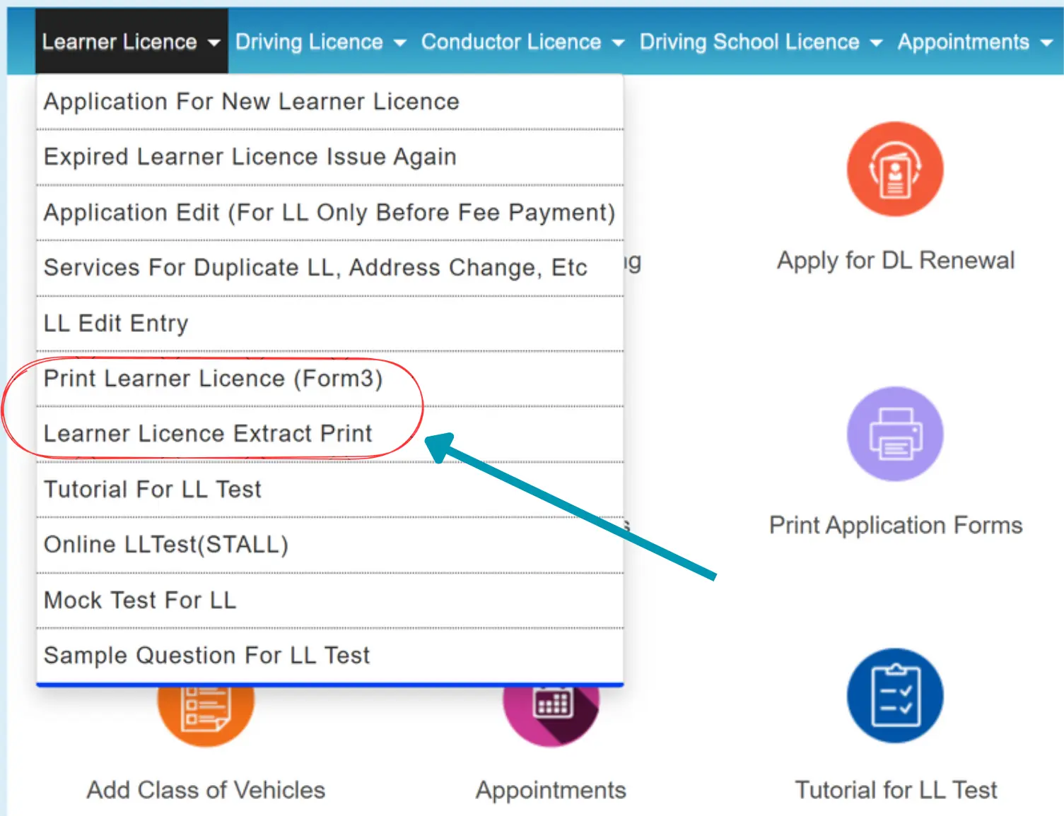 Learner License Download