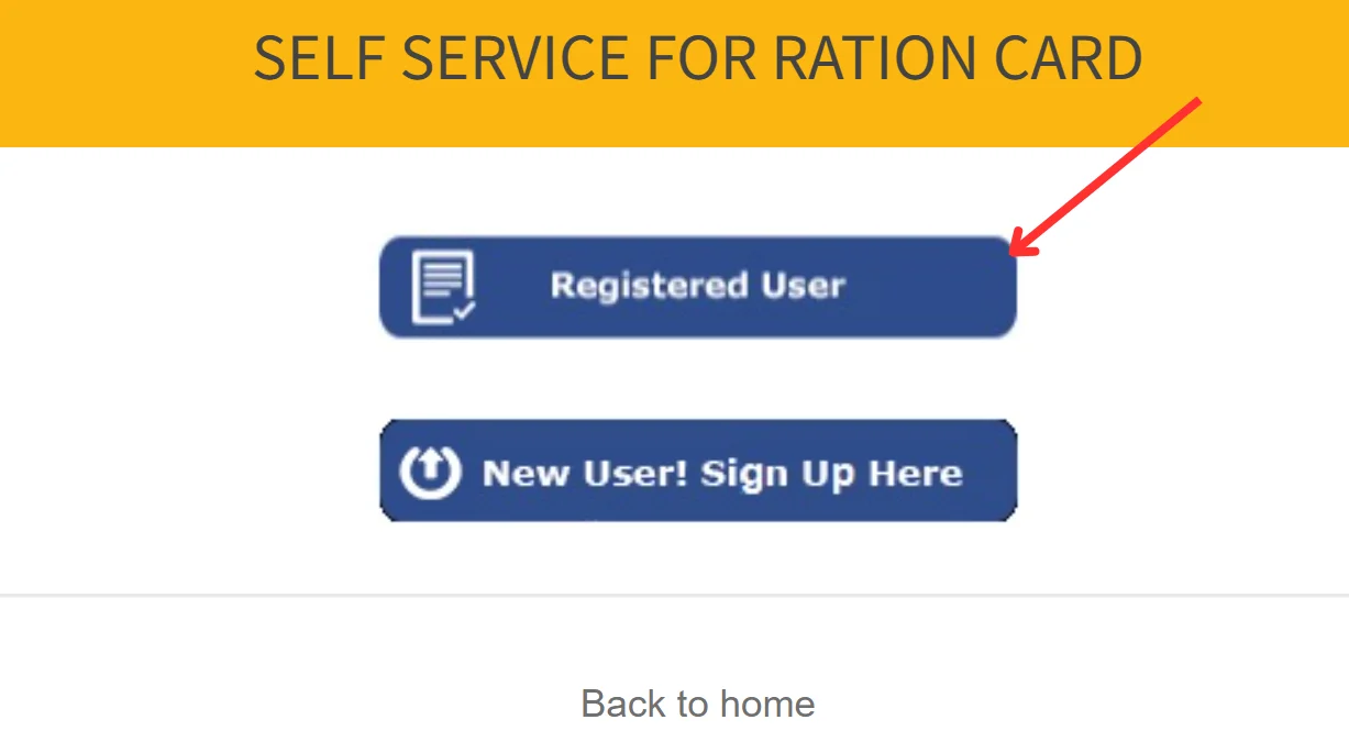 Maharashtra Ration Card application status