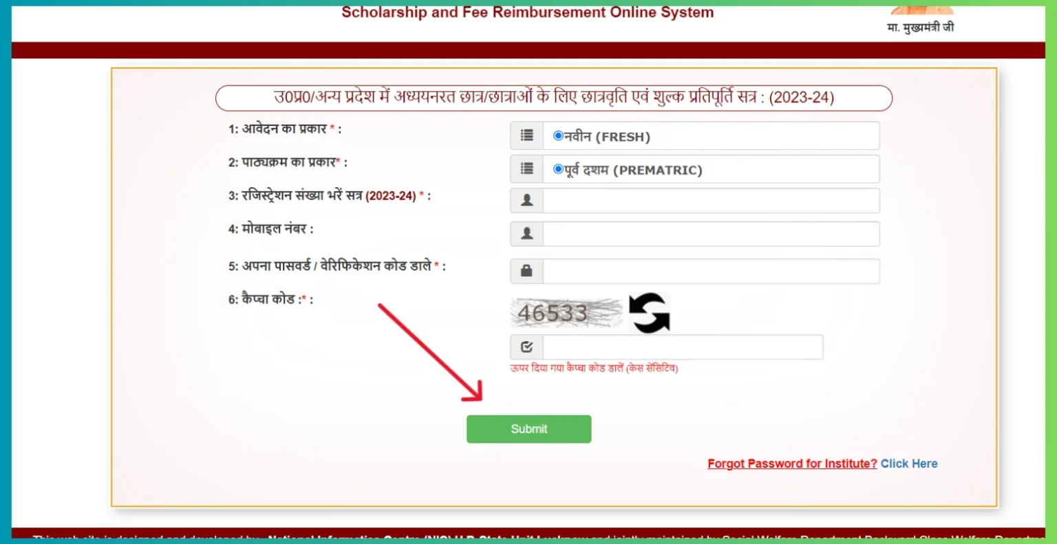 UP Scholarship status check